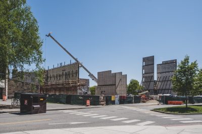 May 2020 - Holden Hall under construction