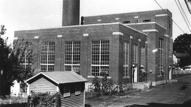 Central Steam Plant in 1931