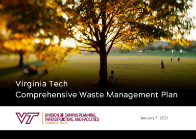 Waste Management | Division of Campus Planning, Infrastructure, and